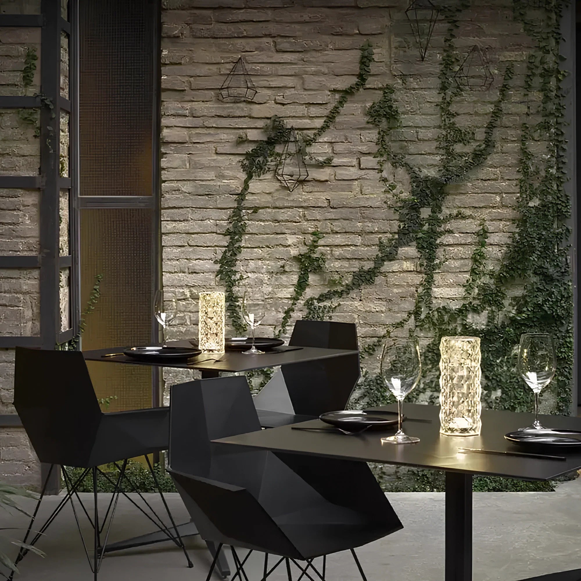 Table Lamp – Acrylic, Modern Design with 16 Colors and Dimmable Lighting for Living Room or Bedroom