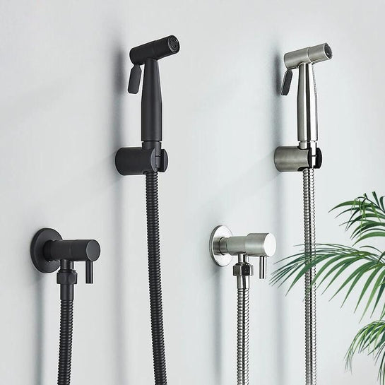 Bidet Hand Shower – Stainless Steel, Modern Design with 1.2 m Hose for Hygienic Use in the Bathroom