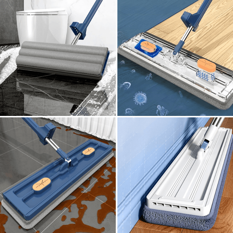 360° Rotating Mop – Microfiber, Lightweight Design for Easy Cleaning of All Floor Types