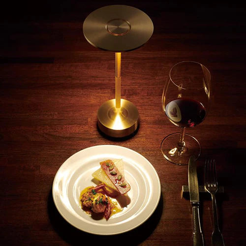 Wire lamp – Metal and Glass, Scandinavian Design for Living Room or Bedroom