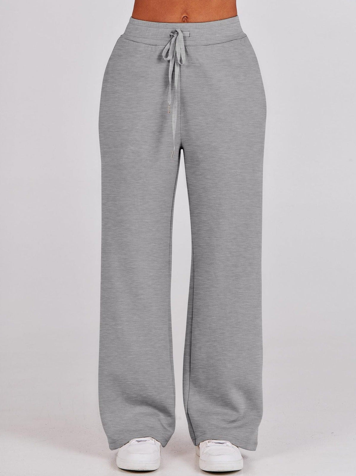 Dame Loungewear Sæt med Halv Lynlås og Bukser