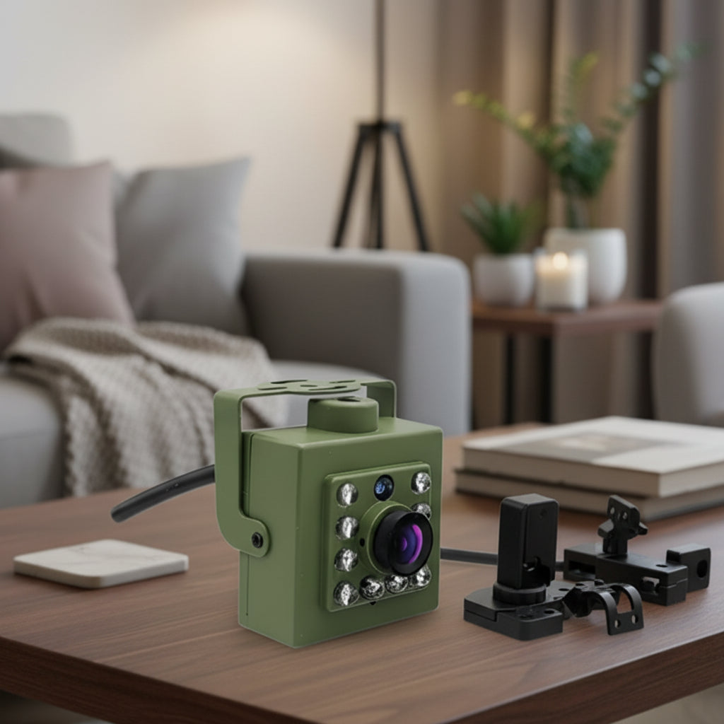 Wi-Fi Bird Camera – Green, Weatherproof 1080p HD for Nature Observation and Nest Monitoring Indoors or Outdoors