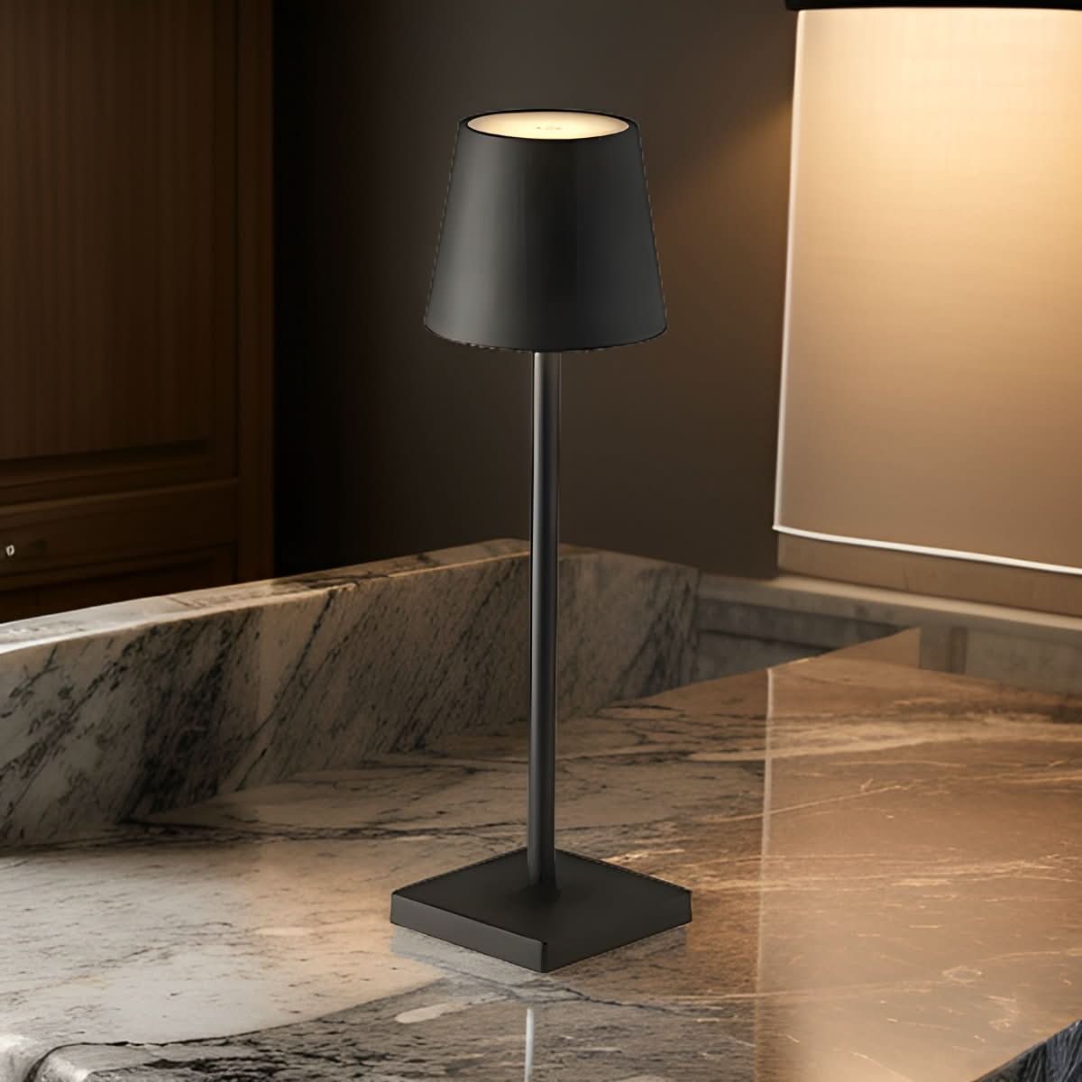 Genopladelig LED Bordlampe – Trådløs med 10 Timers Lystid