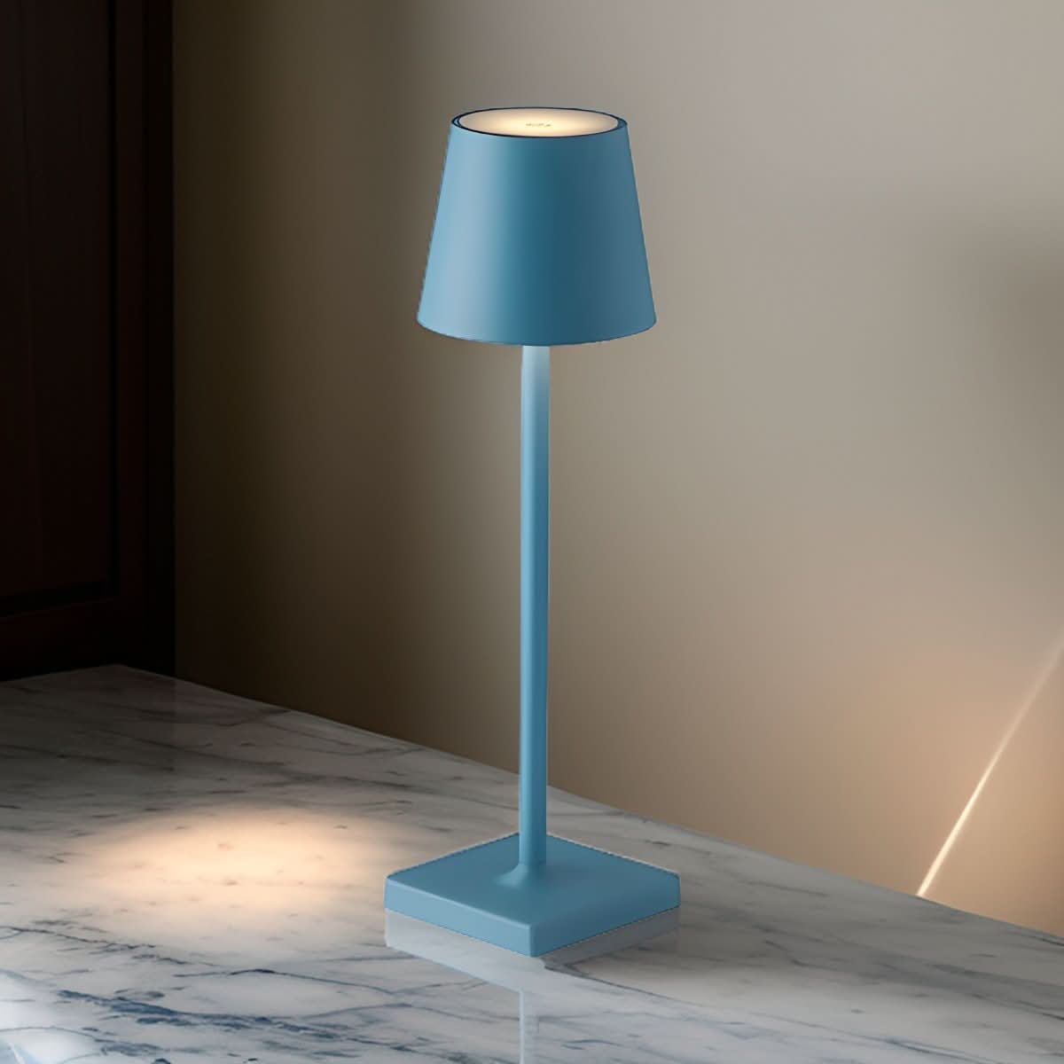 Genopladelig LED Bordlampe – Trådløs med 10 Timers Lystid