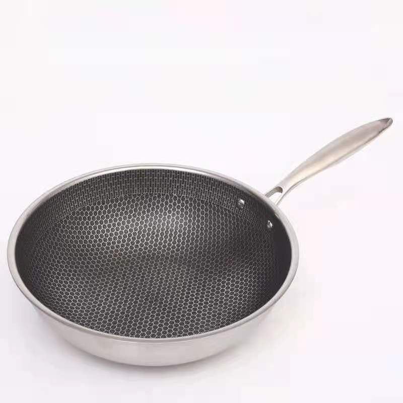 RVS Frying Pan – Non-Stick, Ergonomic Design for Easy Cooking in the Kitchen
