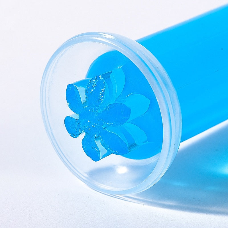 Bloemengel Toilet Cleaner & Air Freshener – Biologically Degradable Gel, Floral Scent for Bathroom Hygiene and Freshness