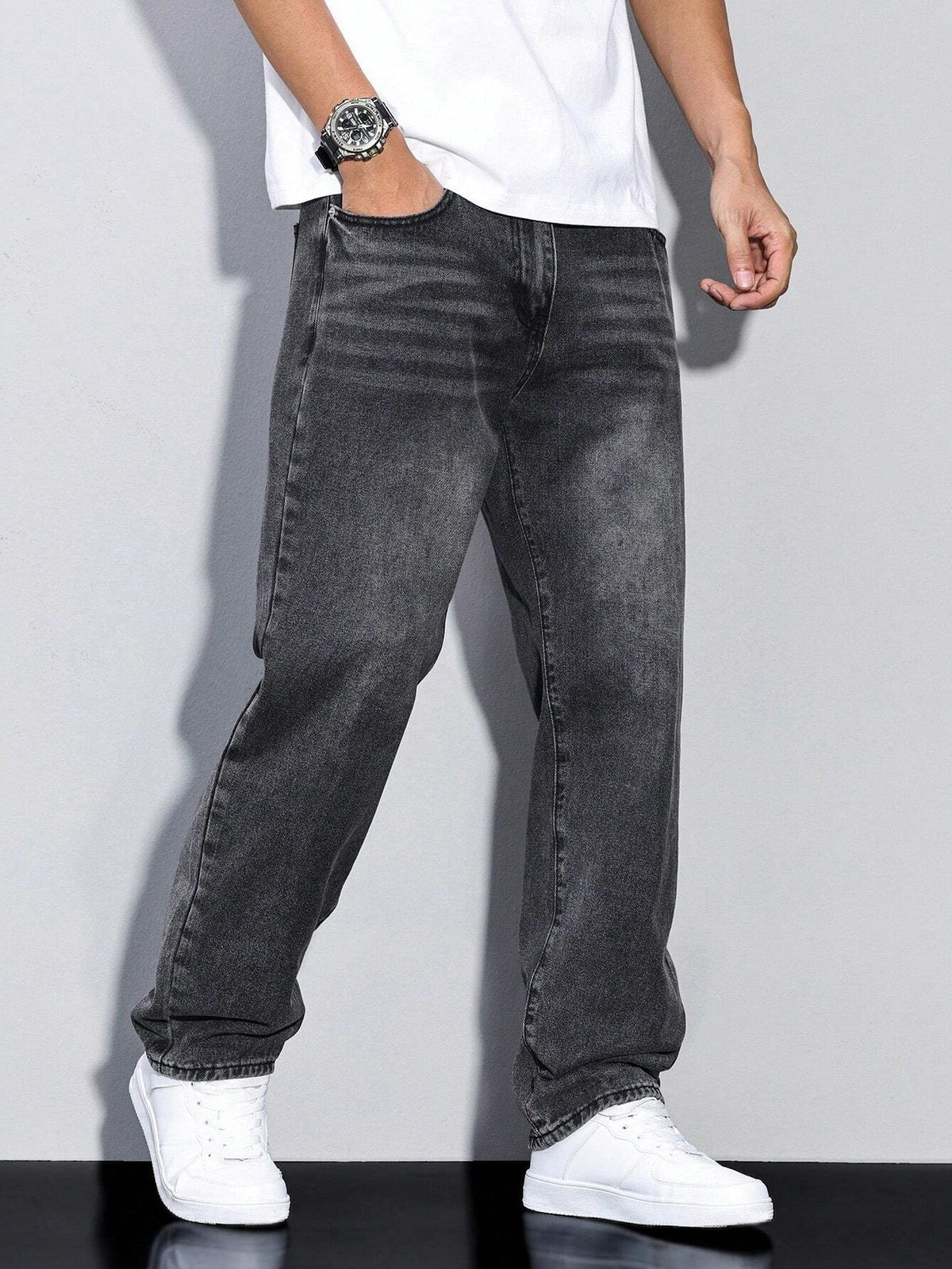 Straight Leg Jeans voor Heren - View 6