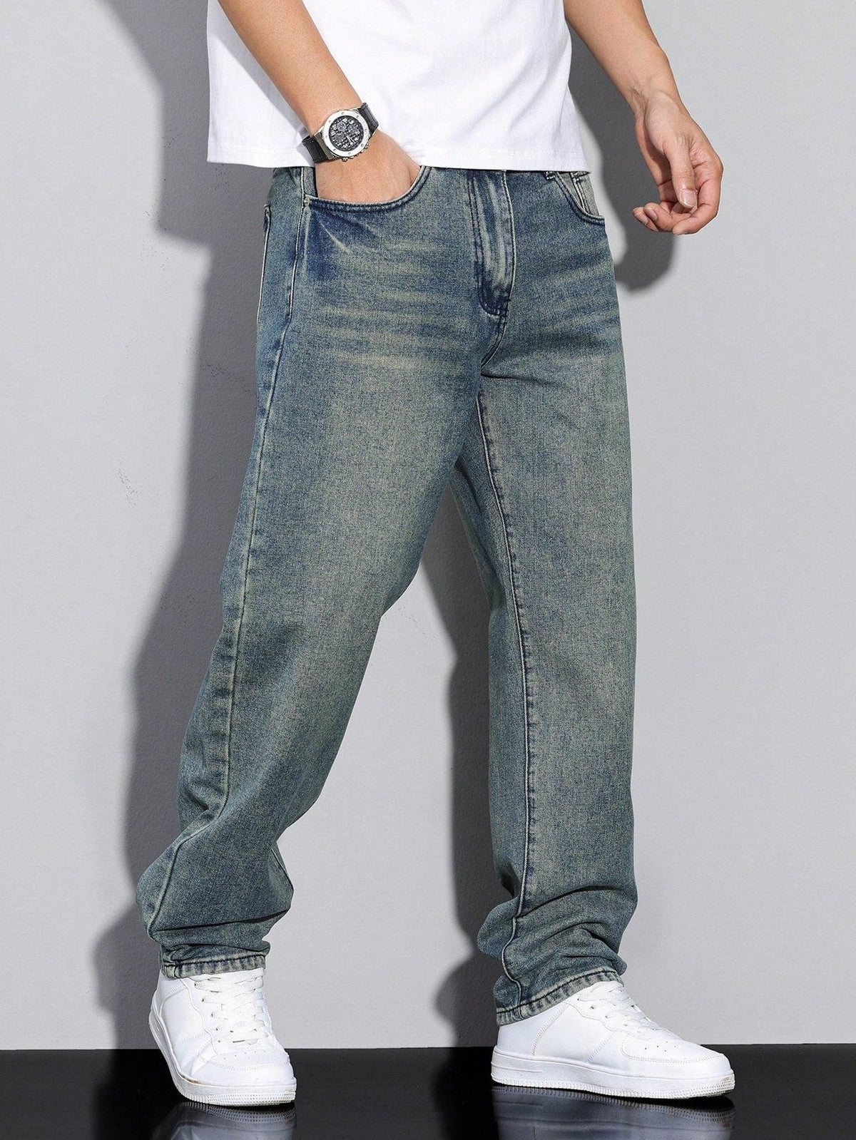 Straight Leg Jeans voor Heren - View 17