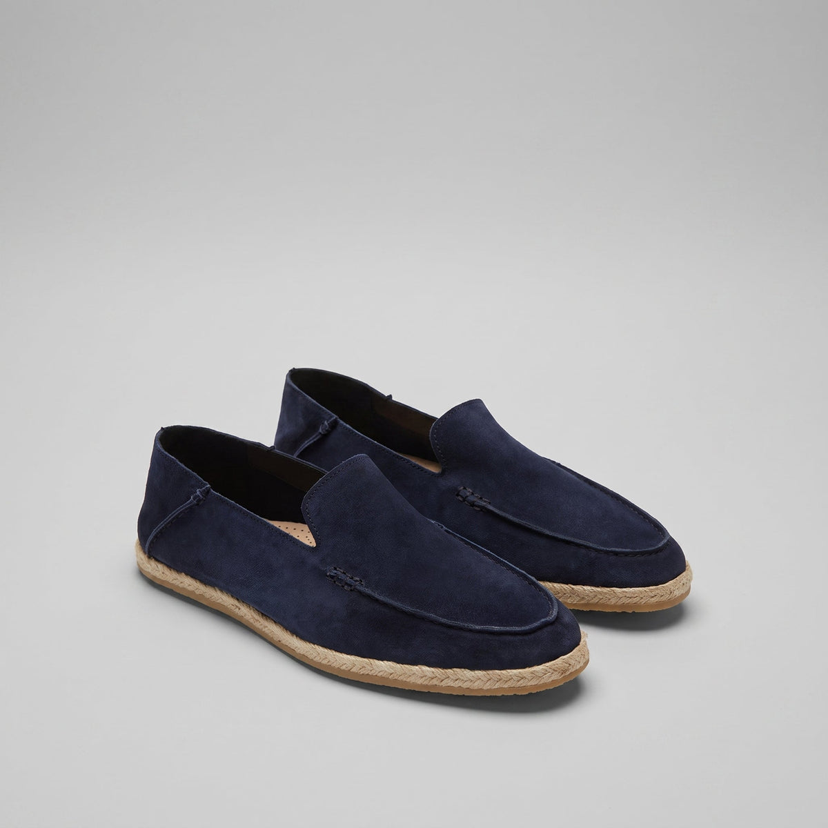 Herre Espadrilles i Ruskind – Afslappet Sommerloafer