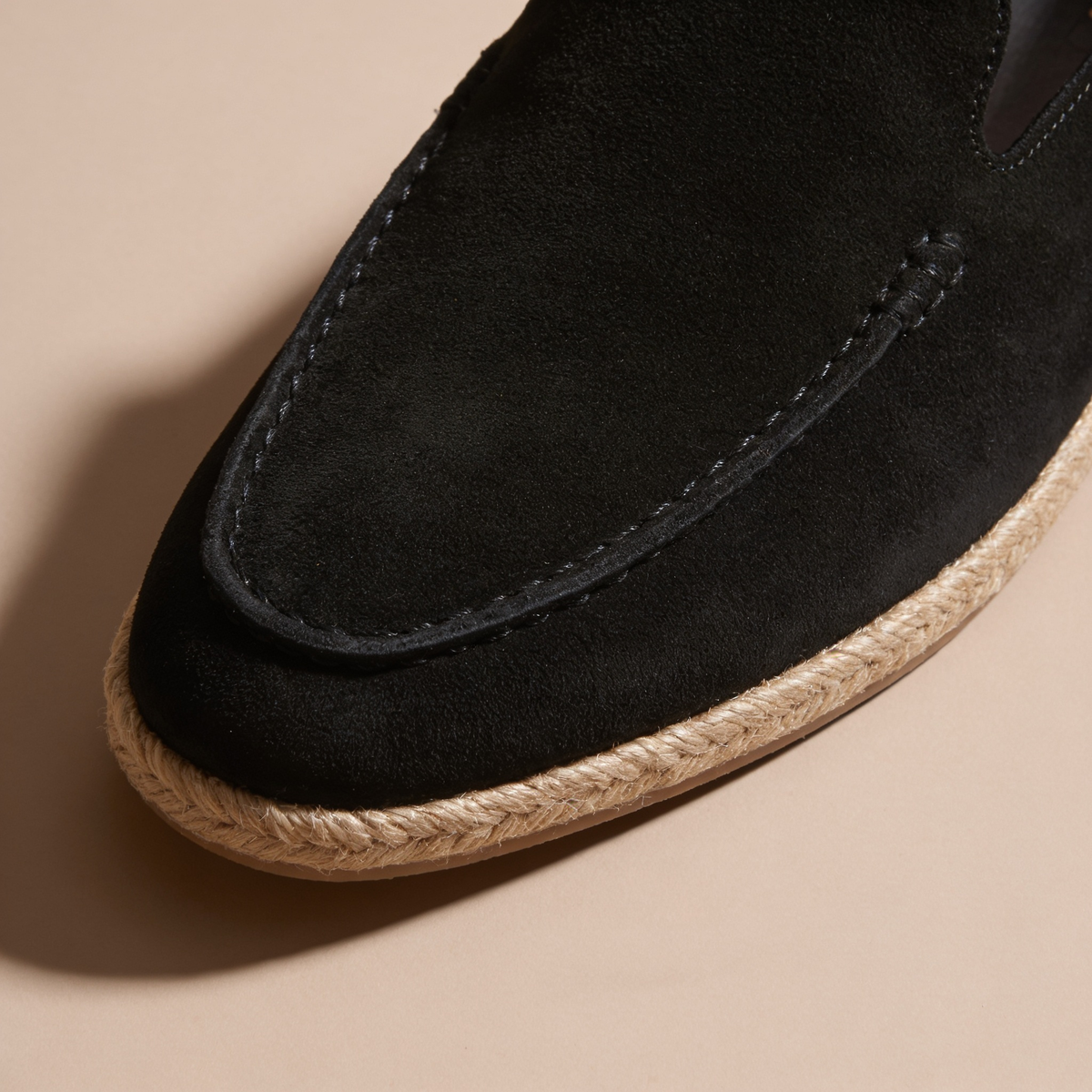 Herre Espadrilles i Ruskind – Afslappet Sommerloafer