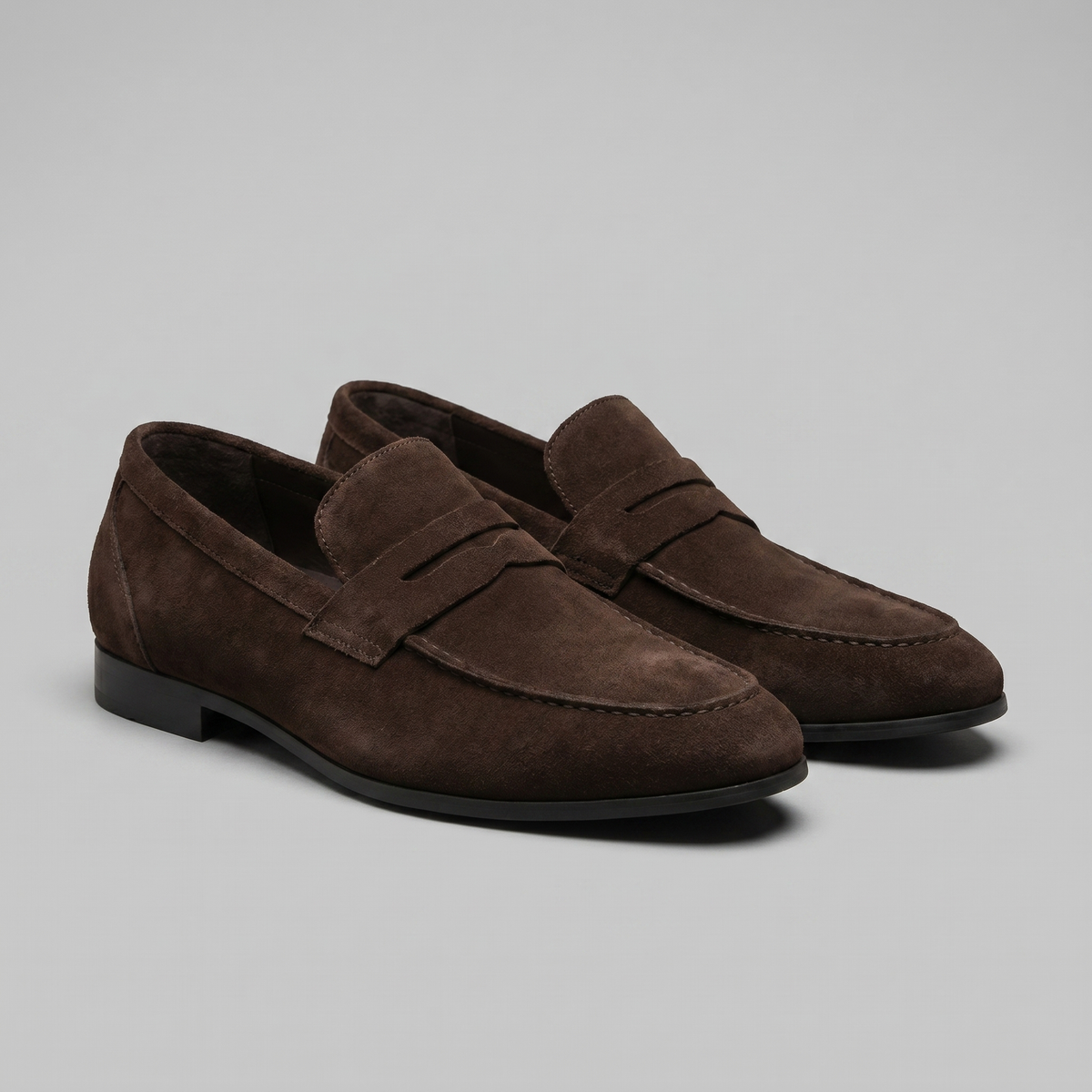 Herre Penny Loafers i Ruskind - Smart Casual Sko