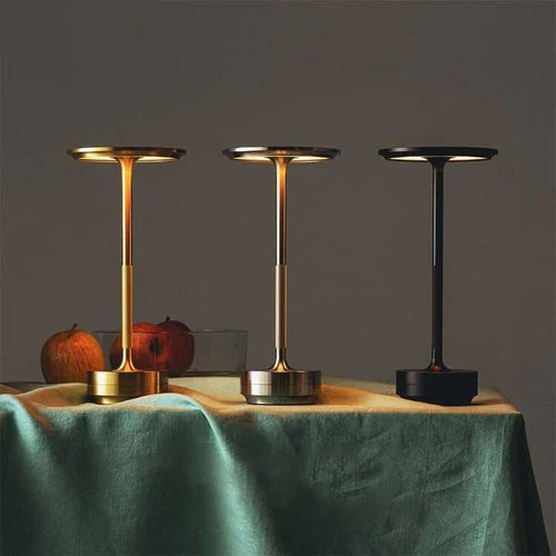 Wire lamp – Metal and Glass, Scandinavian Design for Living Room or Bedroom