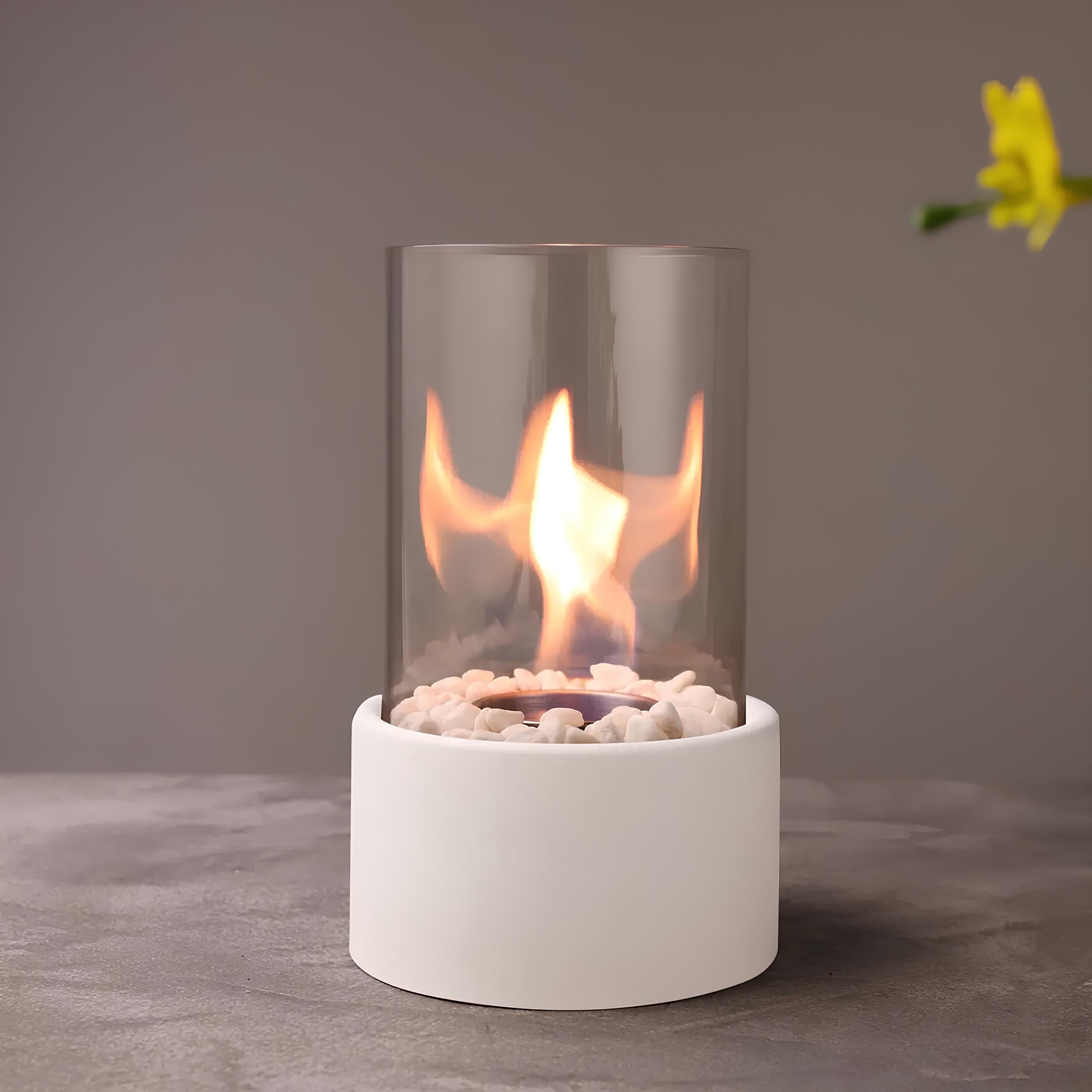 Olie Lampe – Glas og Metal, Elegant Design til Indendørs eller Udendørs Dekoration
