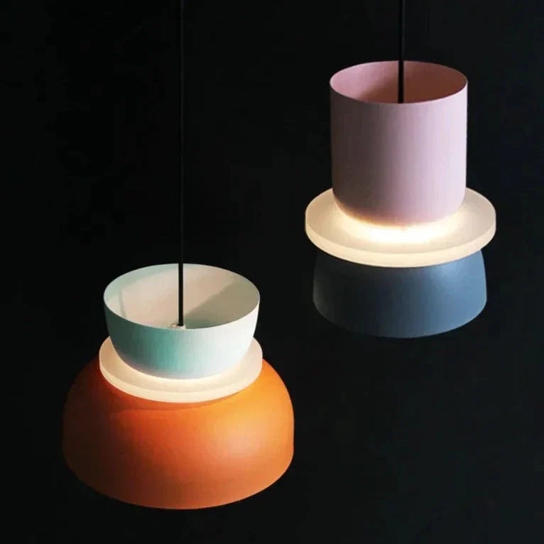 Scandinavian Pendant Lamp – Pastel Color, Modern Design for Living Room or Dining Room