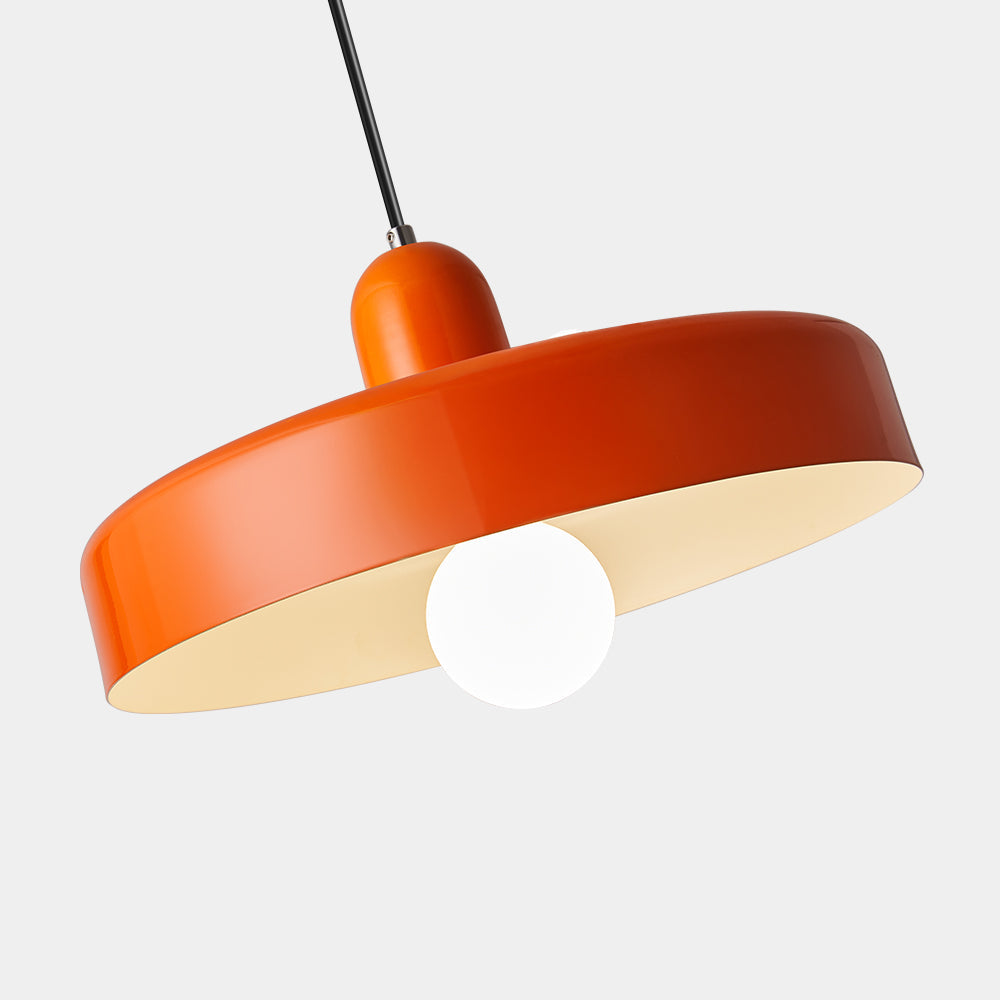 Pendant lamp - Modern design lamp in colorful iron for the dining table, kitchen, or living room.