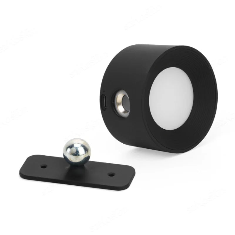 Wireless Wall Lamp – Dimmable and Rechargeable, Minimalist Design for Living Room or Bedroom