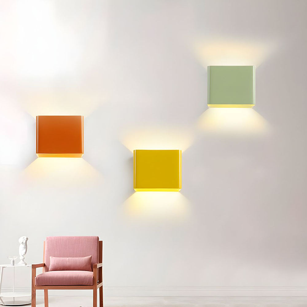 Modern Wall Lamp – Acrylic and Hardware, Stylish Design for Entryway or Bedroom