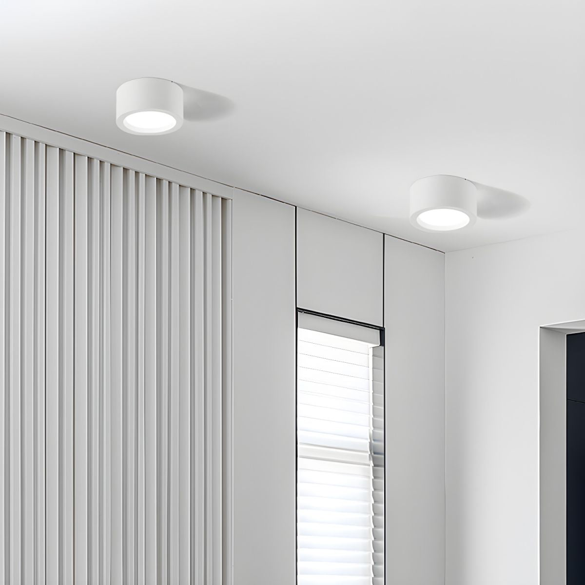 Loftlampe LED Minimalistisk Design – Flere Diametre og Farver