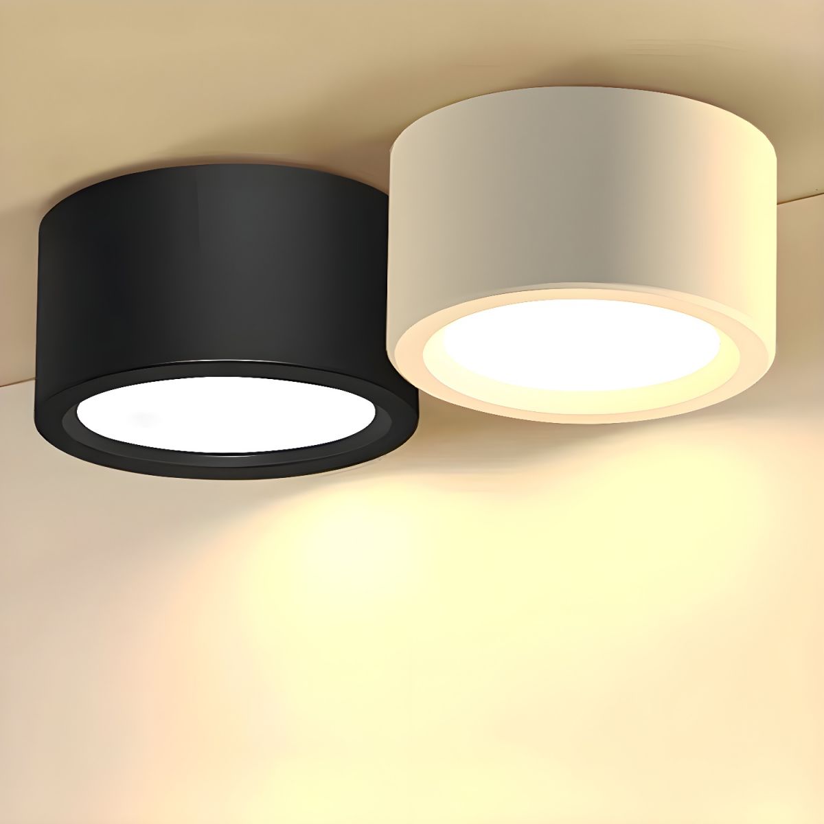 Loftlampe LED Minimalistisk Design – Flere Diametre og Farver