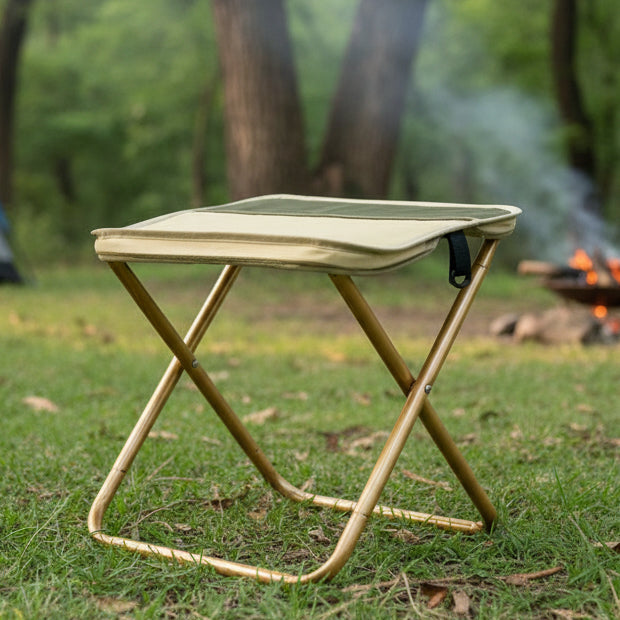 Foldbar Stolrygsæk – Vandtæt, Letvægts og Kompakt til Vandreture, Camping eller Festivaler