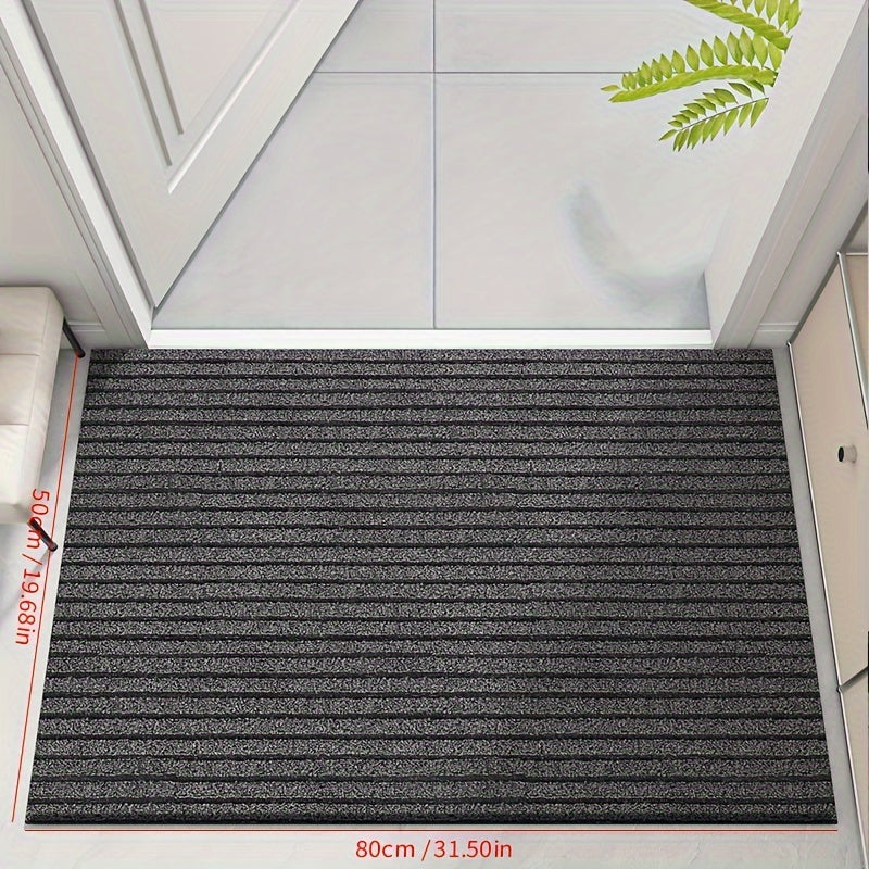 Outdoor mats – Weather-resistant, Black, Modern Design for Entrance or Terrace