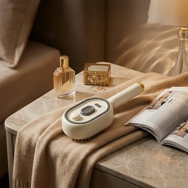 Hair Care Comb – With Red Light and Spray Function for Home or On the Go