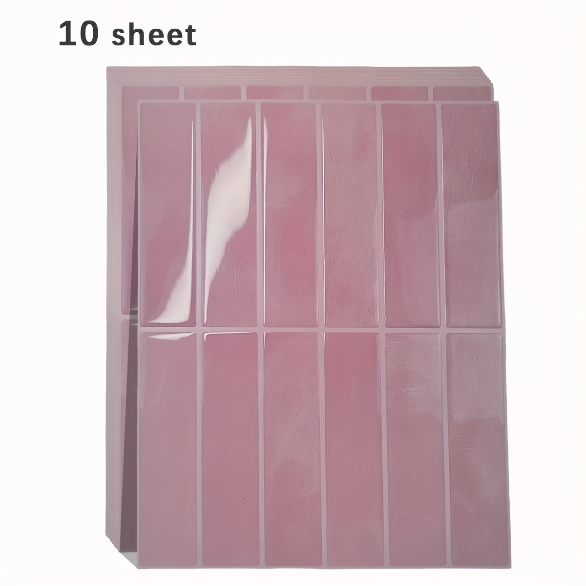 3D Selvklæbende Vægfliser – Vandtæt PVC, Moderne Backsplash til Køkken eller Badeværelse Dekoration