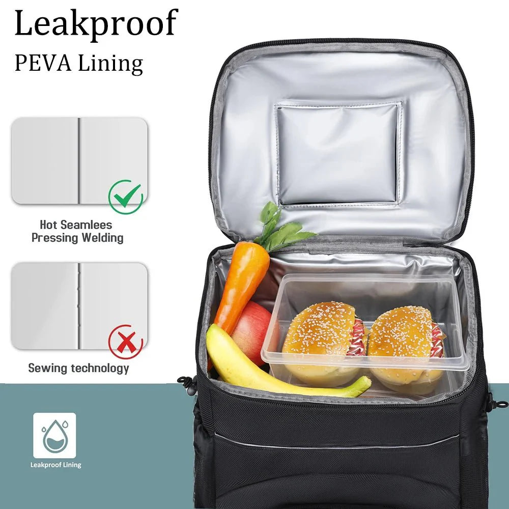 Insulated Cooler Bag – Waterproof, Ergonomic Design for Camping, Hiking, and Picnics