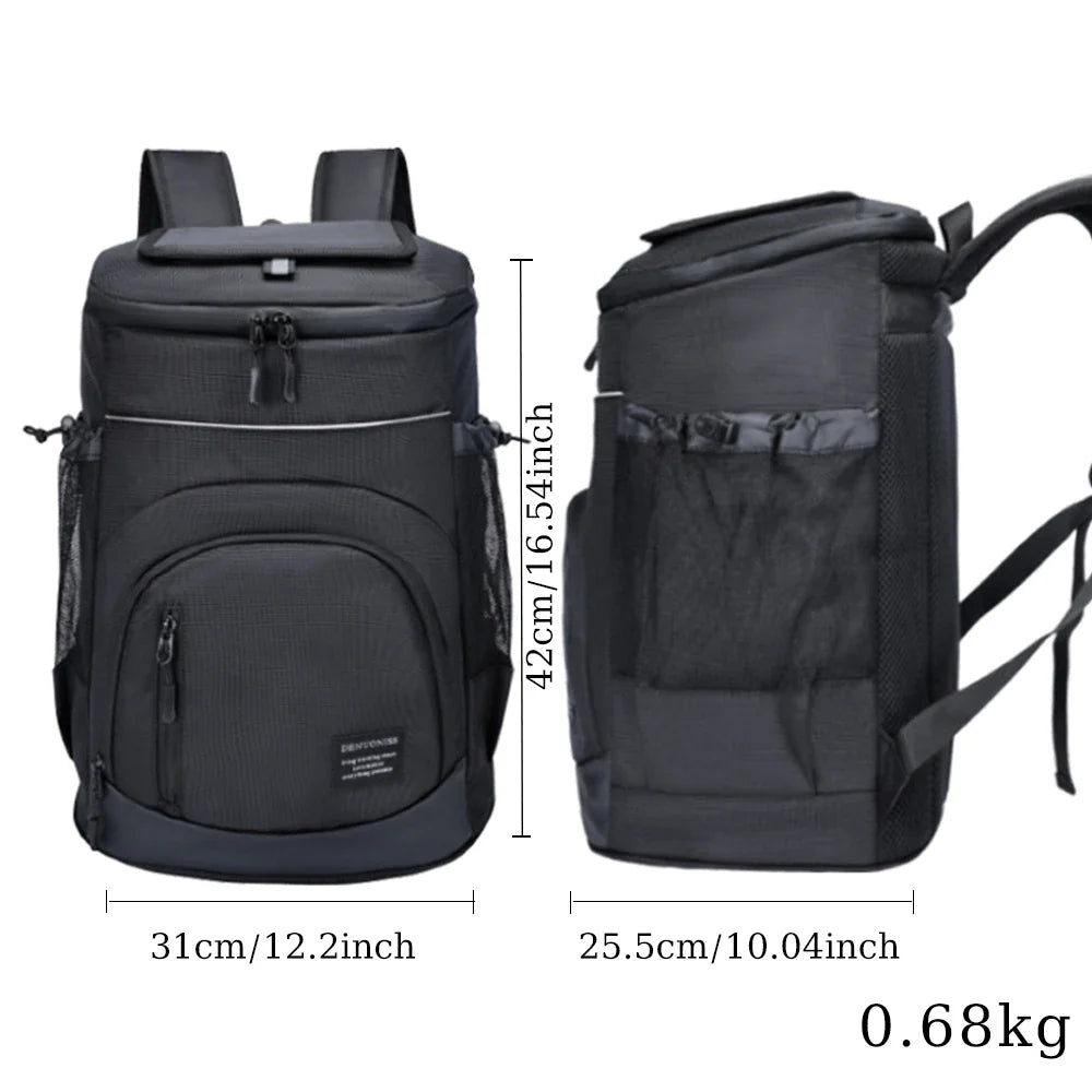 Insulated Cooler Bag – Waterproof, Ergonomic Design for Camping, Hiking, and Picnics