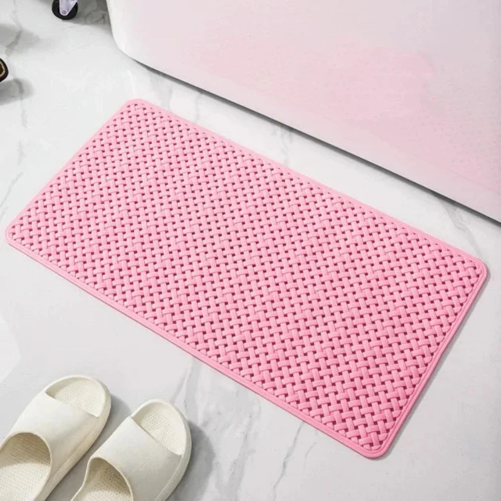 GripMaster Bath Mat – Non-slip, White for Bathroom or Shower with Easy Maintenance