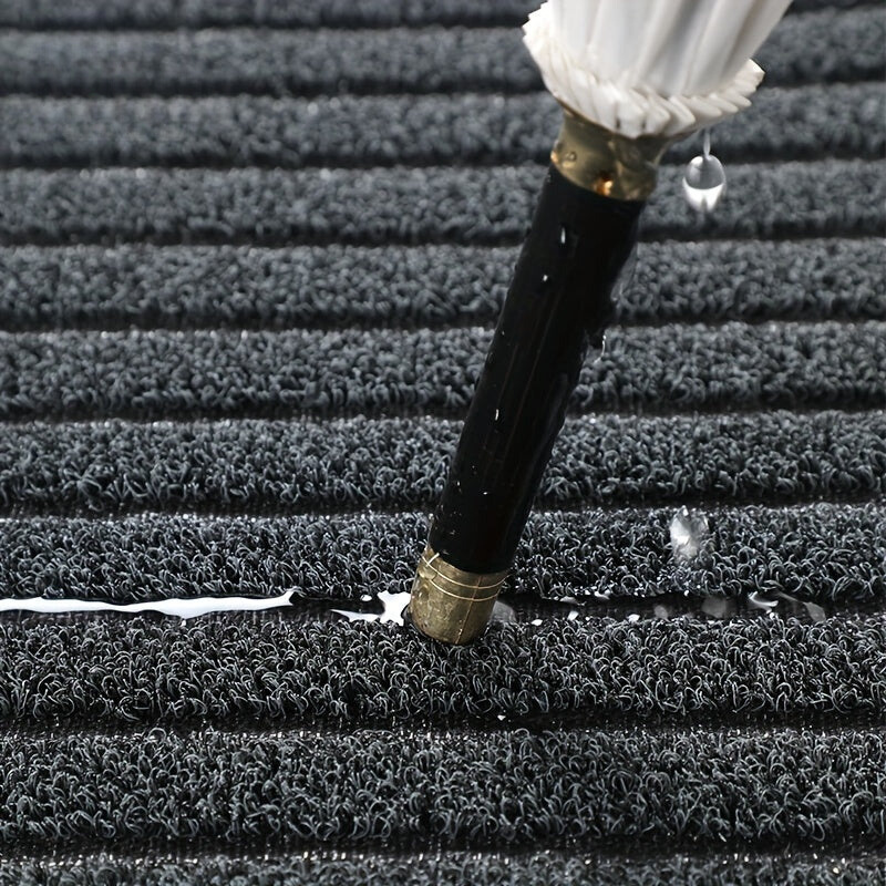 Outdoor mats – Weather-resistant, Black, Modern Design for Entrance or Terrace
