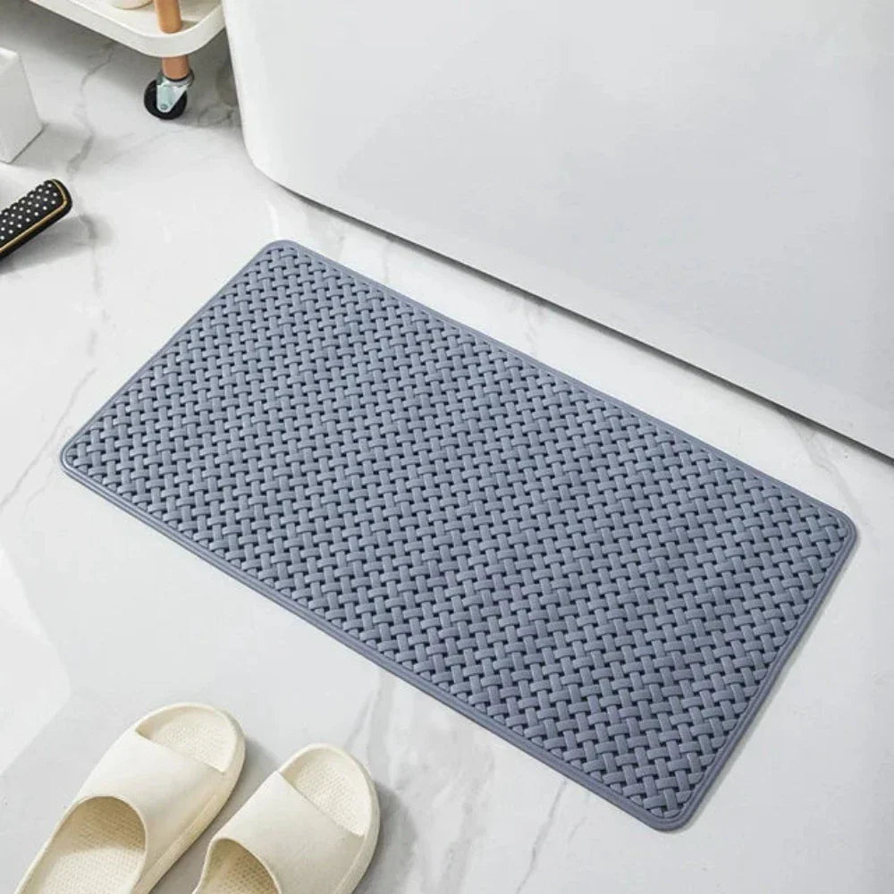 GripMaster Bath Mat – Non-slip, White for Bathroom or Shower with Easy Maintenance