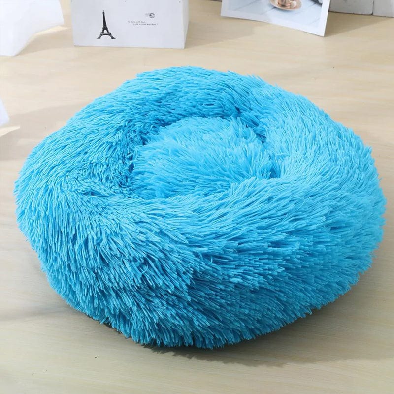 Dog Bed – Soft Faux Fur in Neutral Shades for a Soothing Sleeping Place for Small Dogs or Cats