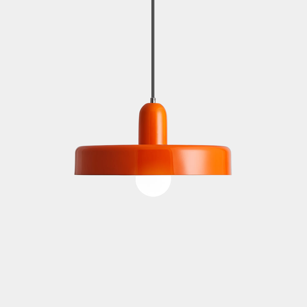 Pendant lamp - Modern design lamp in colorful iron for the dining table, kitchen, or living room.
