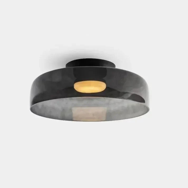Skandinavisk Glas Loftlampe – Moderne Design med Tre-farvet LED til Stue eller Spisestue