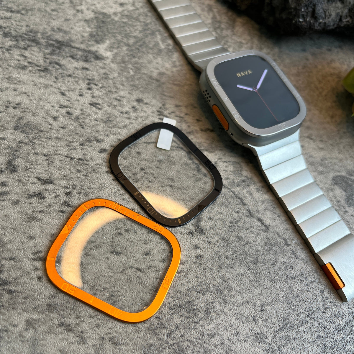 Kantbeskytter til Ultra Smartwatch – Retro Skærmcover 49mm