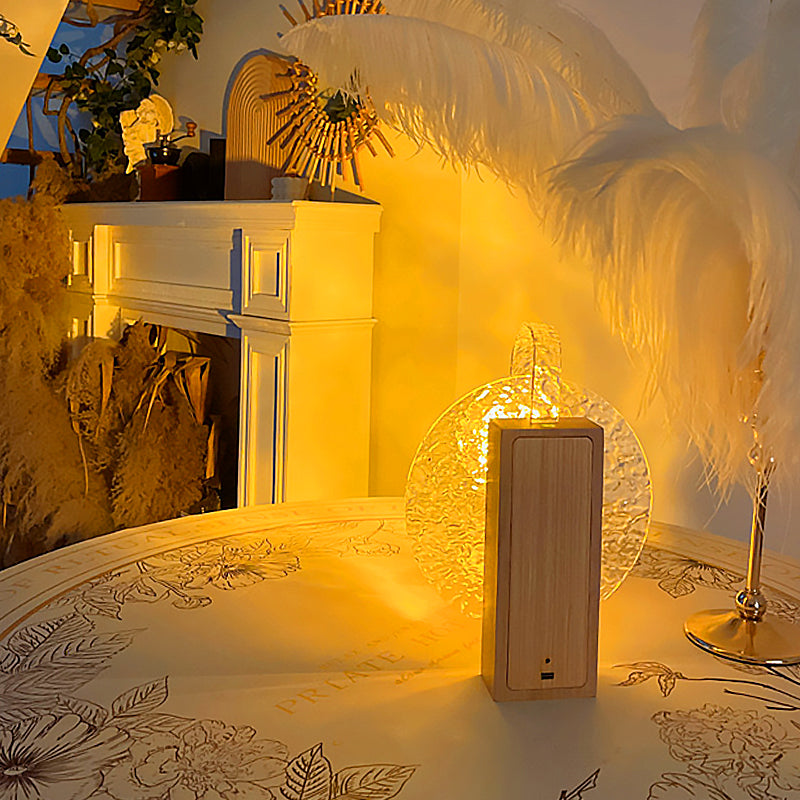 Ocean projector lamp – compact, modern design for relaxation and bedroom decoration