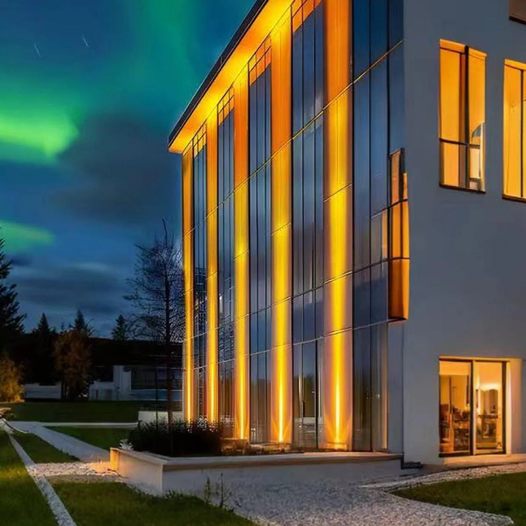 Udendørs Væglampe LED i Arkitektonisk Design – Aluminium