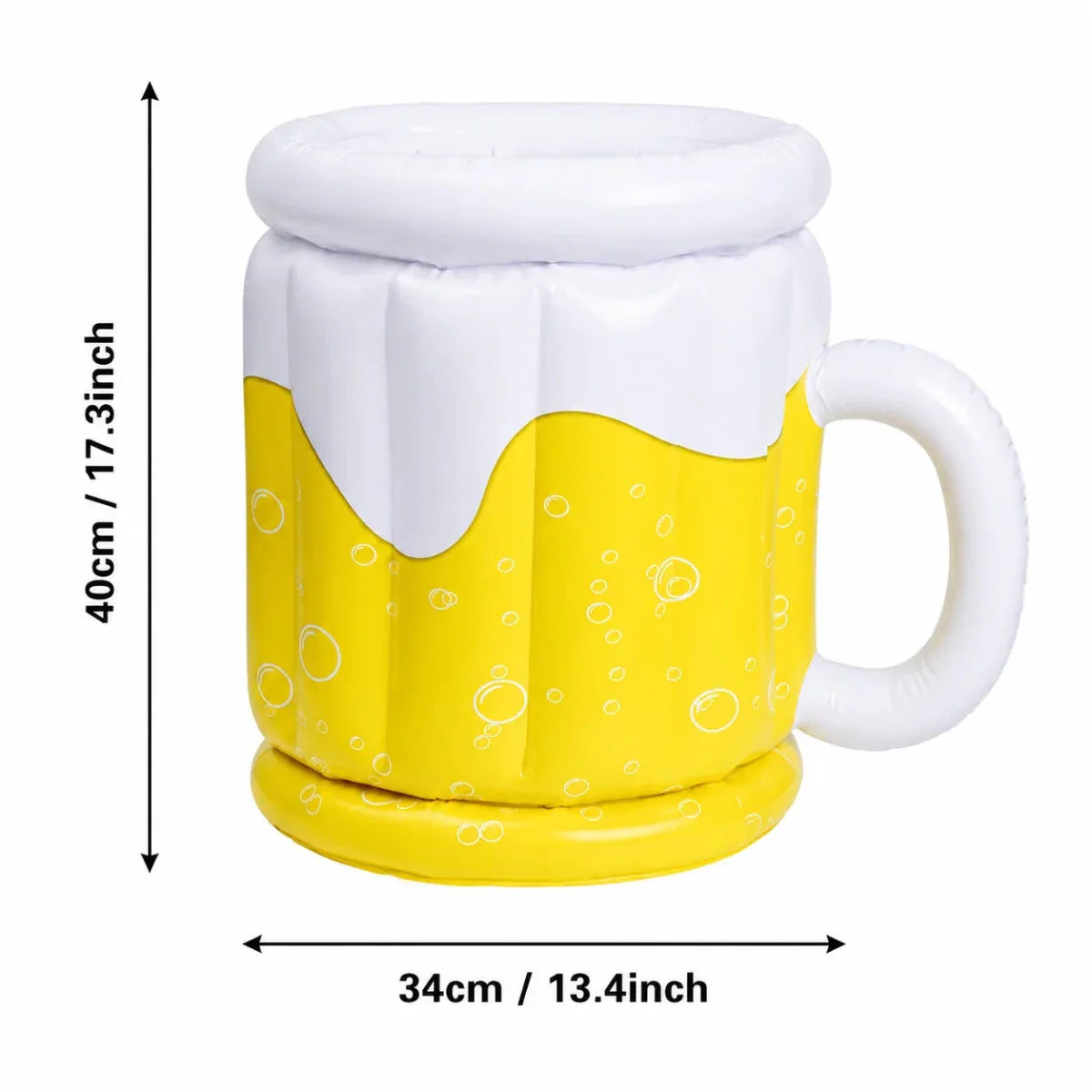 Inflatable Beer Mug Ice Bucket – Creative Design for Parties and Barbecues
