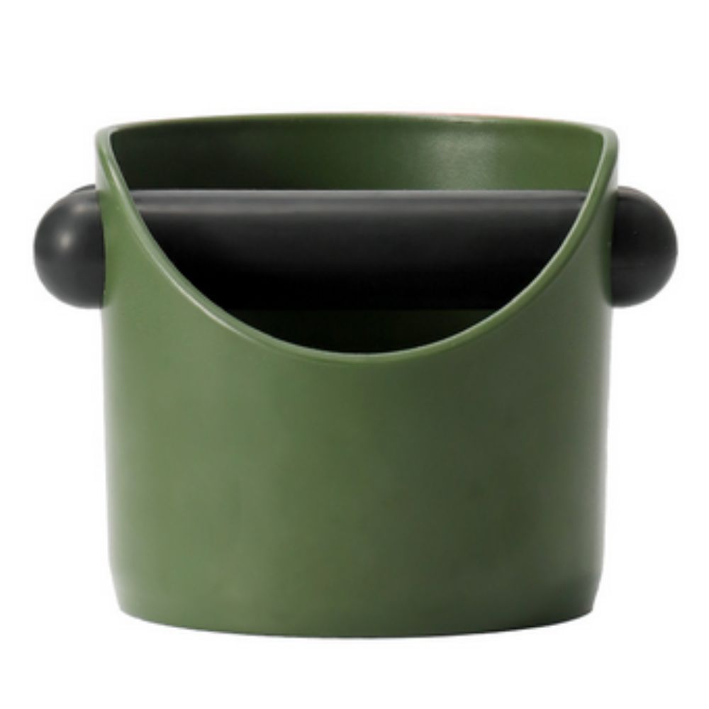 Coffee Knock Box – Black ABS, Modern Design for Home Barista or Café Decoration