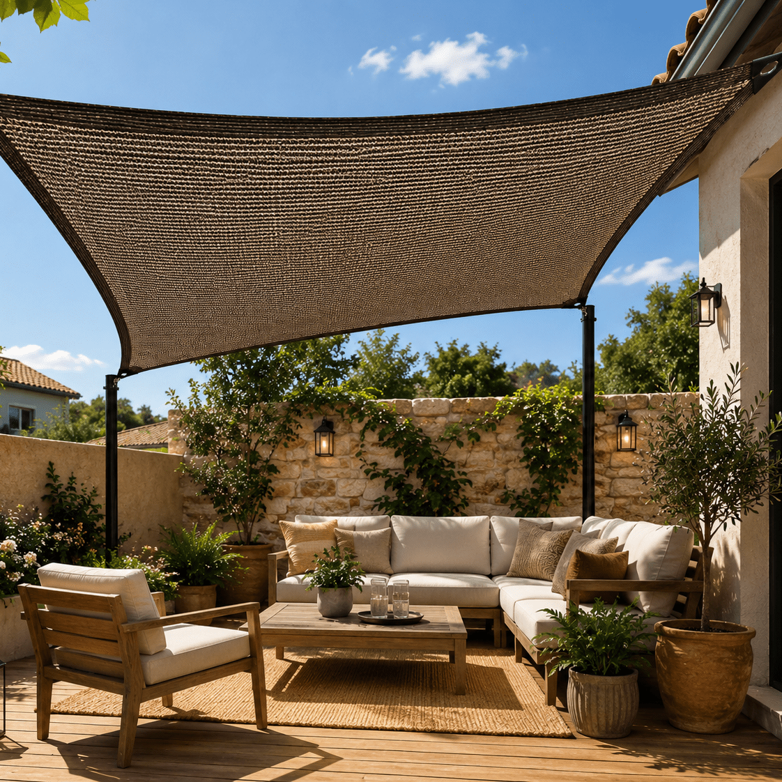 UV Protection Net – HDPE, Effective Shade for Your Garden, Patio, or Balcony