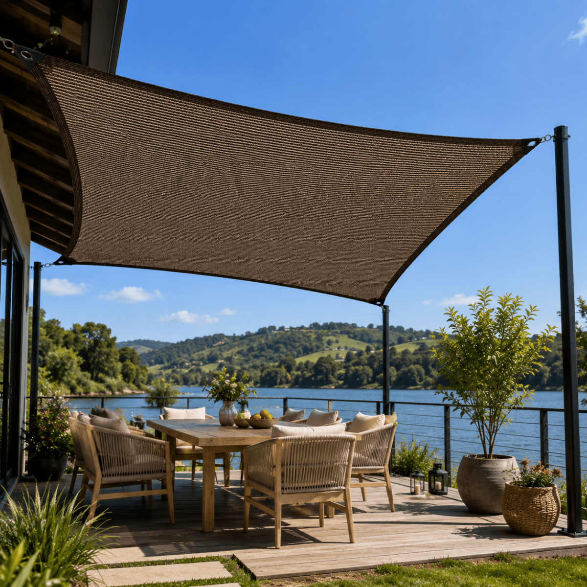 UV Protection Net – HDPE, Effective Shade for Your Garden, Patio, or Balcony