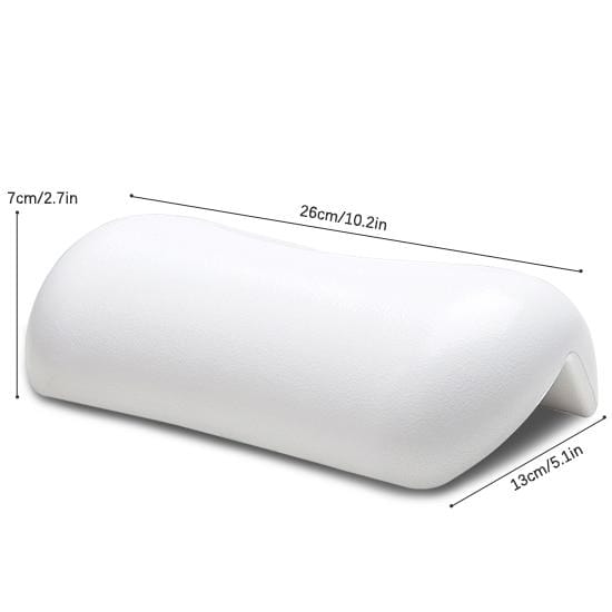 Ergonomic Bath Pillow – Soft, Waterproof Design for Relaxation in Bath or Spa