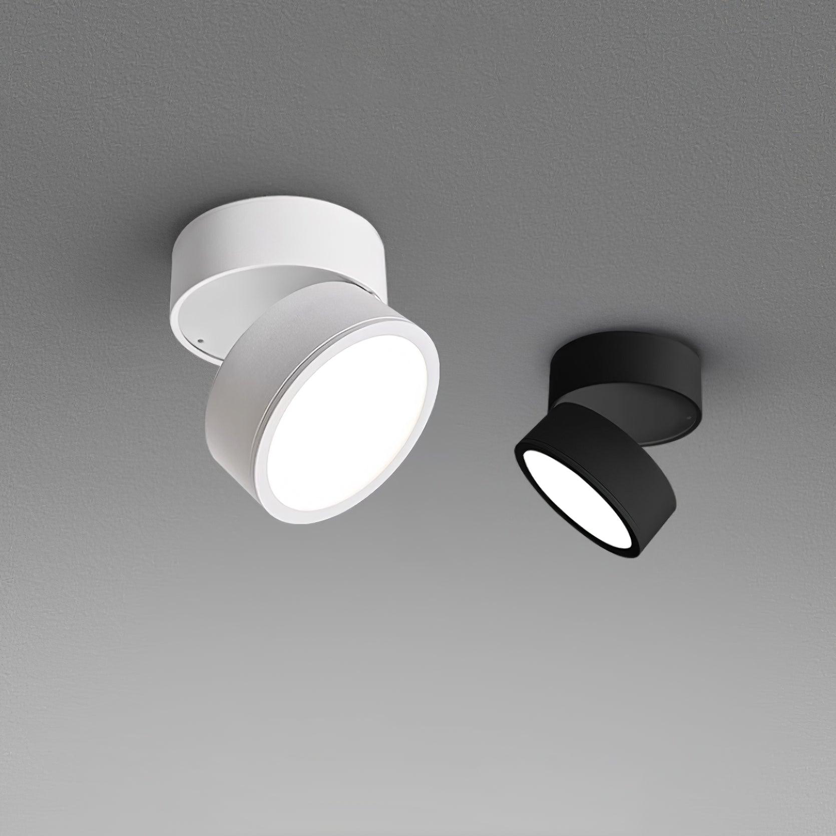 Justerbar LED Spotlight Loftlampe i Skandinavisk Minimalistisk Design