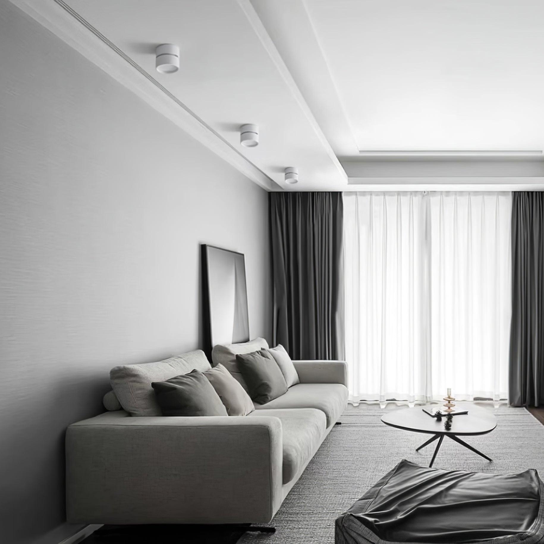 Justerbar LED Spotlight Loftlampe i Skandinavisk Minimalistisk Design