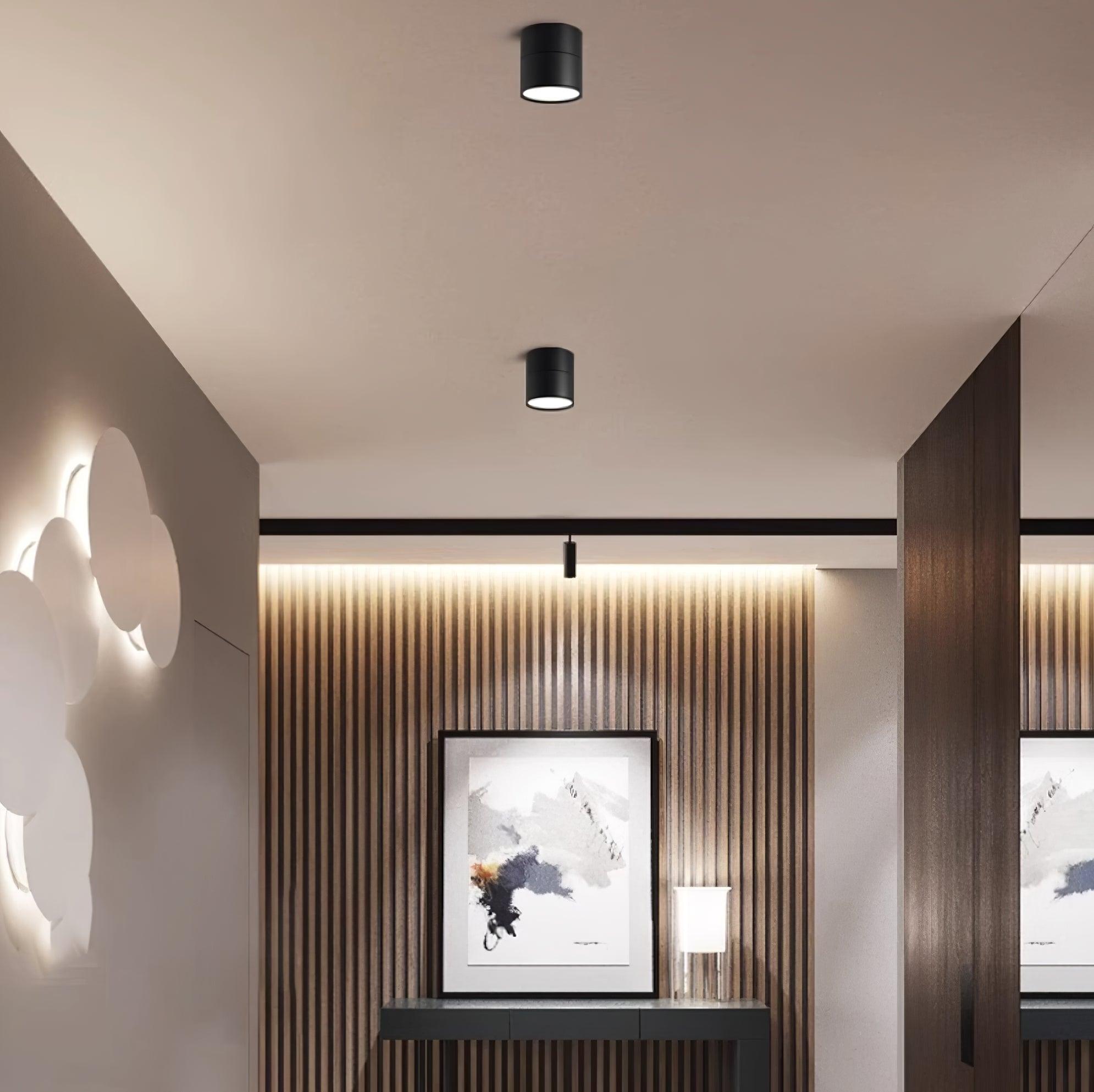 Justerbar LED Spotlight Loftlampe i Skandinavisk Minimalistisk Design