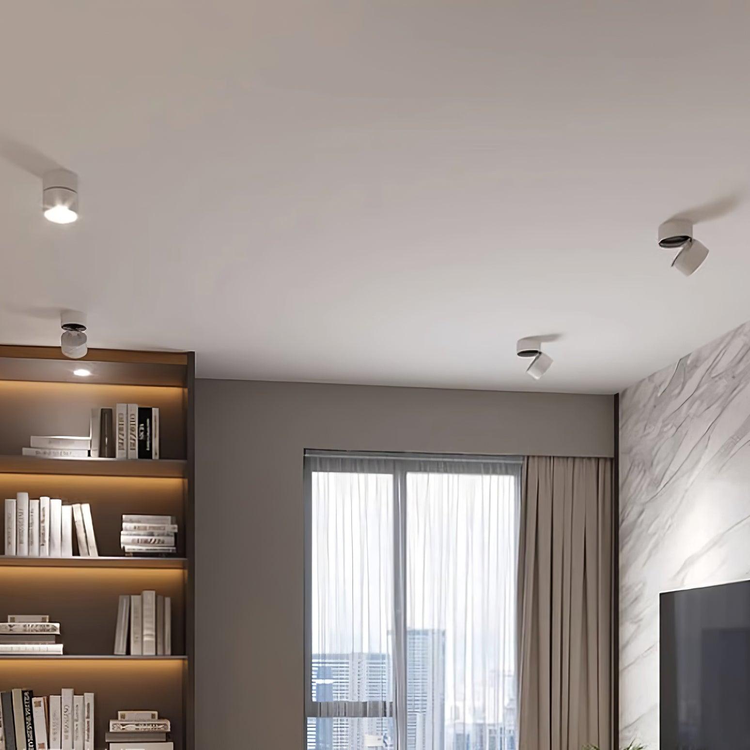 Justerbar LED Spotlight Loftlampe i Skandinavisk Minimalistisk Design
