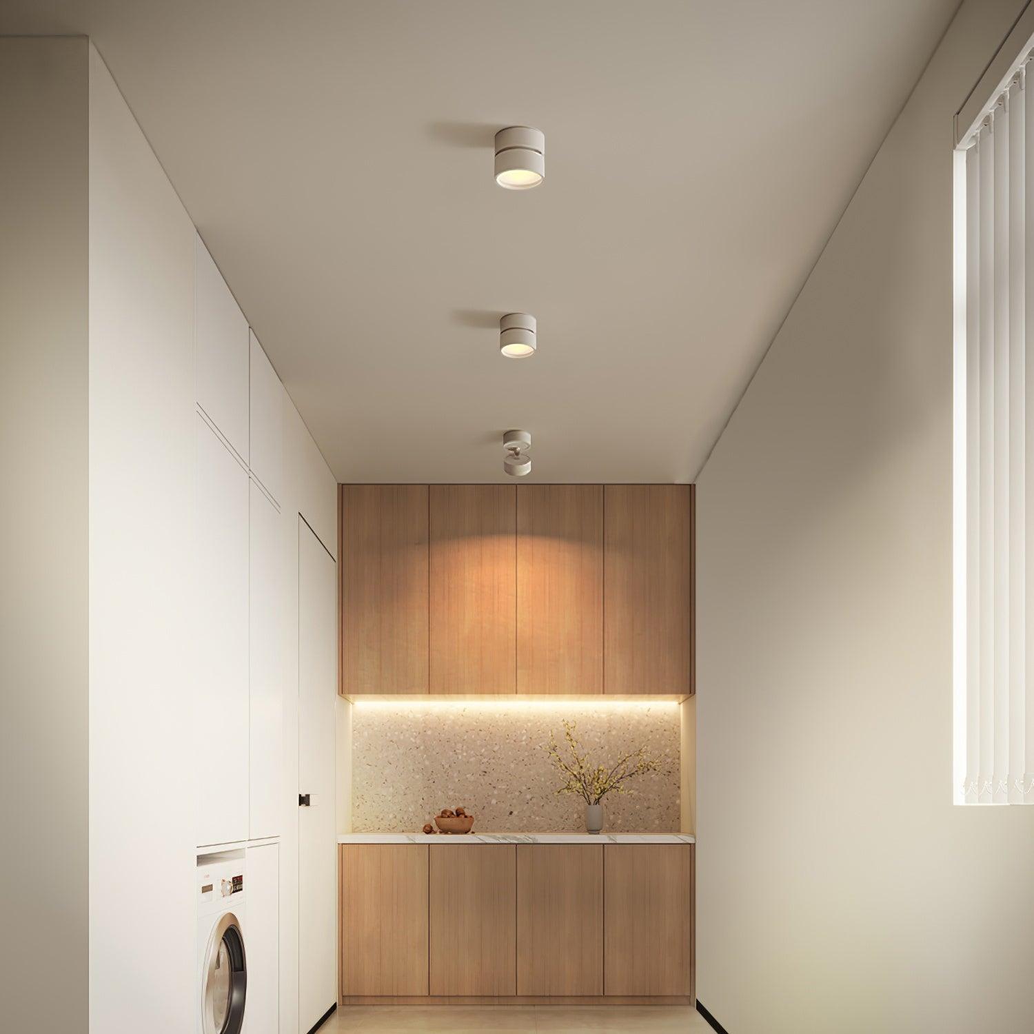 Justerbar LED Spotlight Loftlampe i Skandinavisk Minimalistisk Design