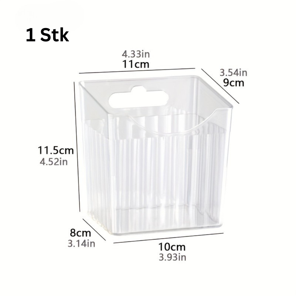 Bathroom wall shelf – Modern plastic, multifunctional and decorative for toothbrushes and cosmetics
