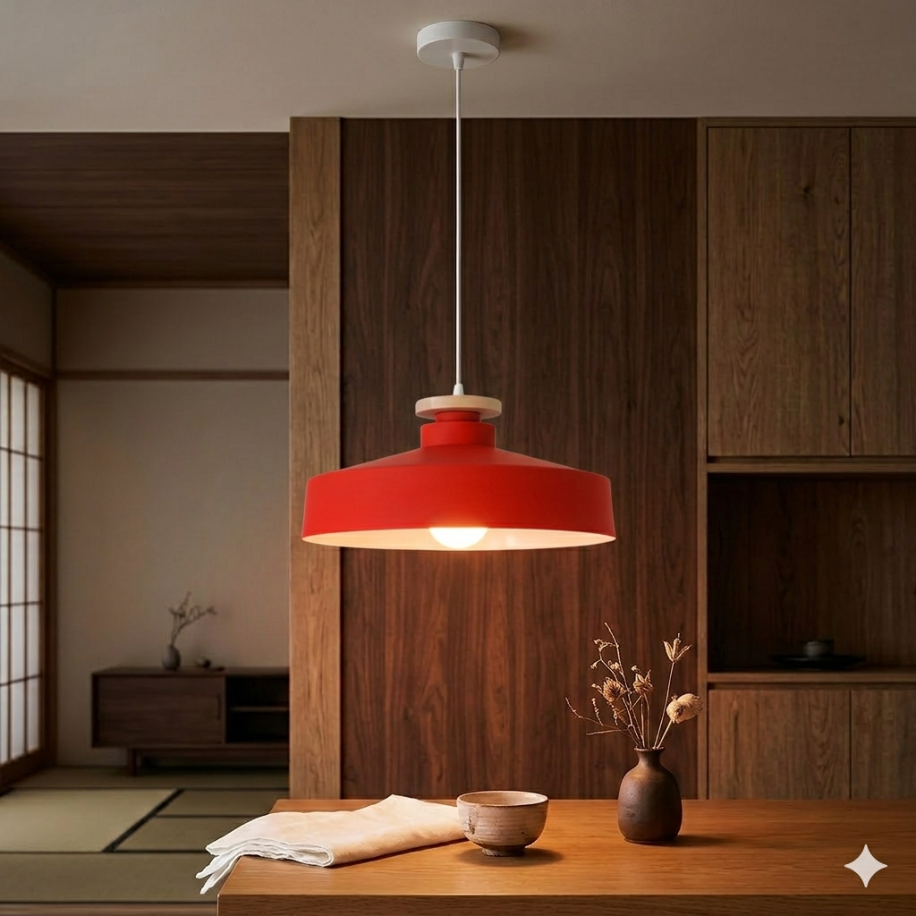 Black Iron LED Pendant Ceiling Light, view 11